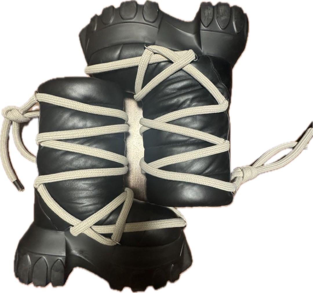 0*m様 rick owens lunar mega tractor boots