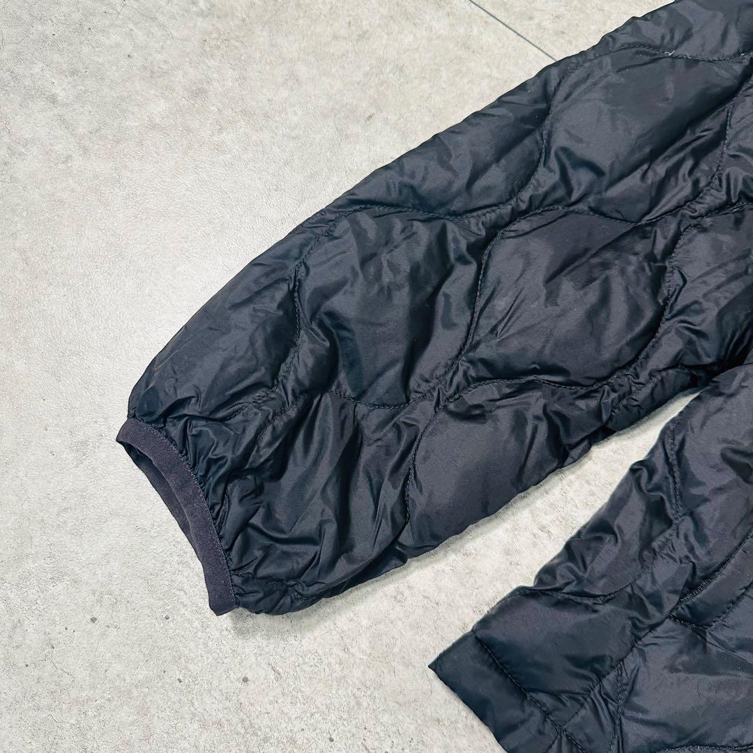 NANGA ナンガ 焚火キルトダウンカーディガン インナーダウンジャケット 黒