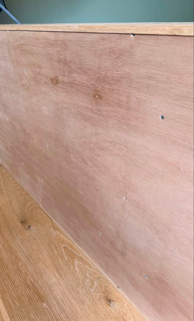 超美品！フルオーダーメイド無垢オーク材・マス目棚・コレクション ラック シェルフ