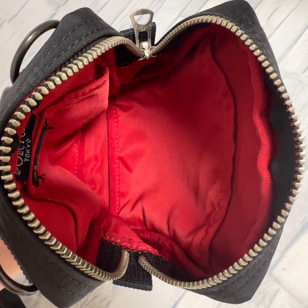 【美品・限定】ポーター ils エルファイン ミニショルダーバッグ 黒 ポーチ