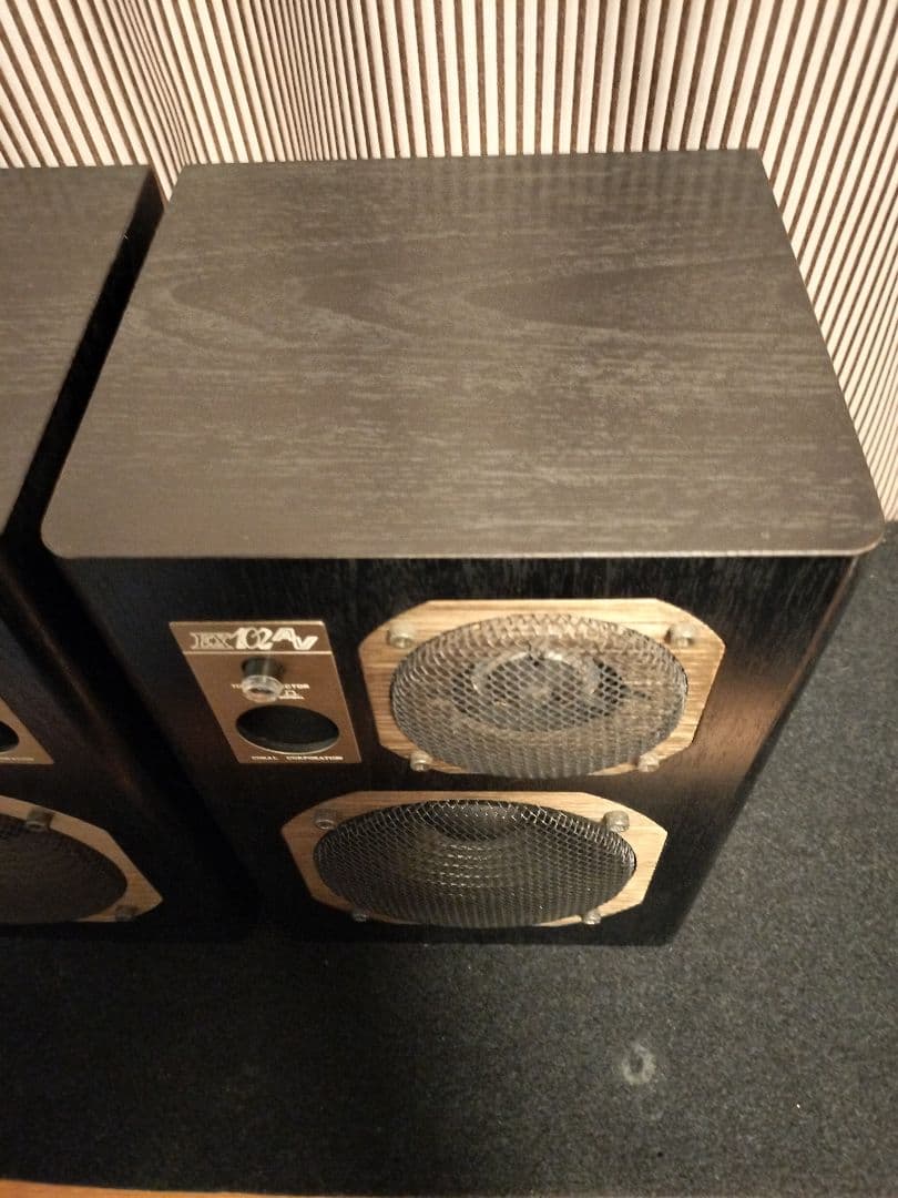 【希少・良音】CORAL EX-102AV スピーカー ペア（動作品）