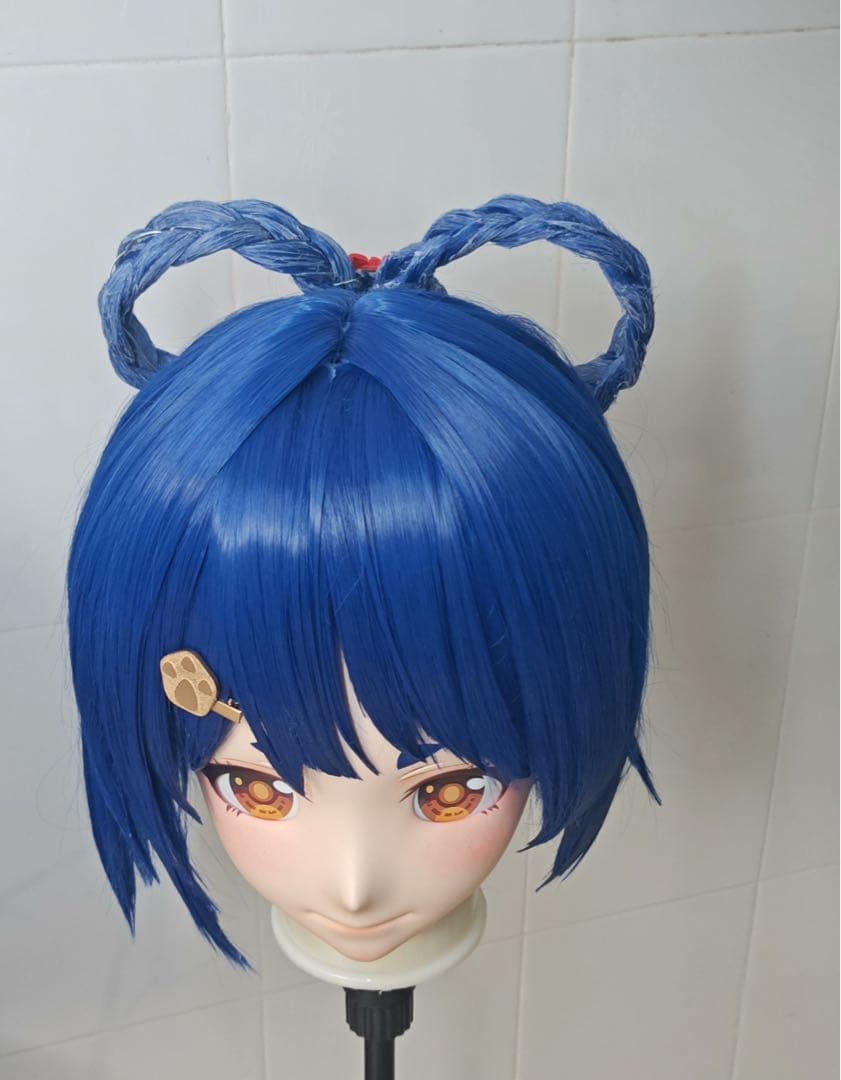 ゆ*ゆ様 「在庫あり」原神　香菱 3/4頭面　着ぐるみ　マスク　コスプレkigu