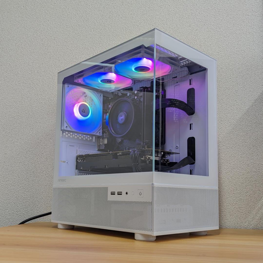 【即納激安】RTX3070Ti搭載ゲーミングPCフルセット✨新品ケース✨白