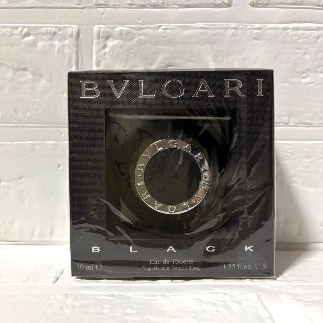 【新品未開封】ブルガリ＊ブラック オードトワレ 40ml