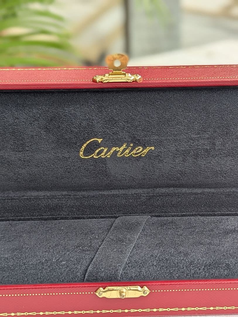 Cartier カルティエ ボールペン空箱セットホワイト 外箱・内箱・冊子付き