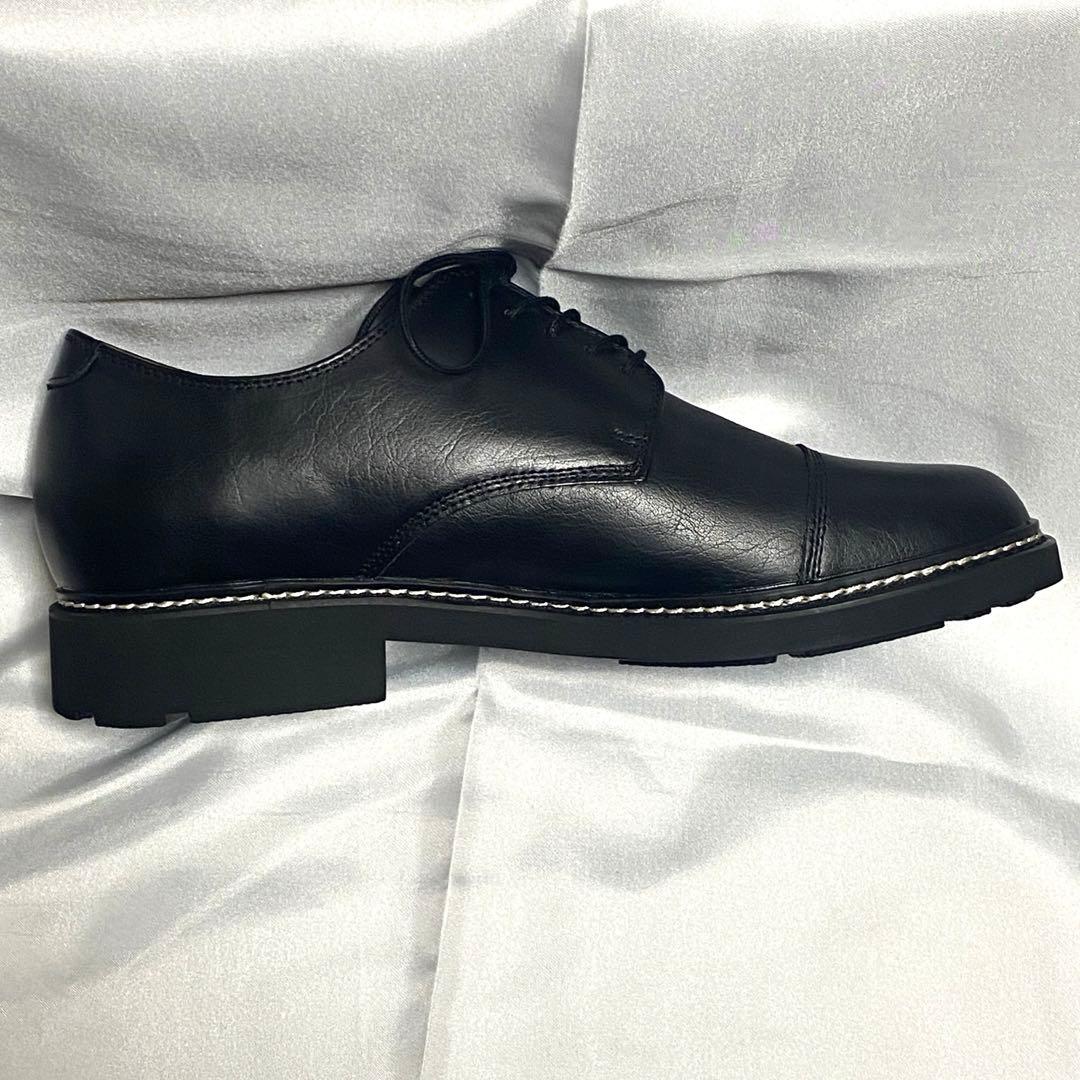 極美品 WYM 26.5 GENUINE LEATHER PLAIN DERBY