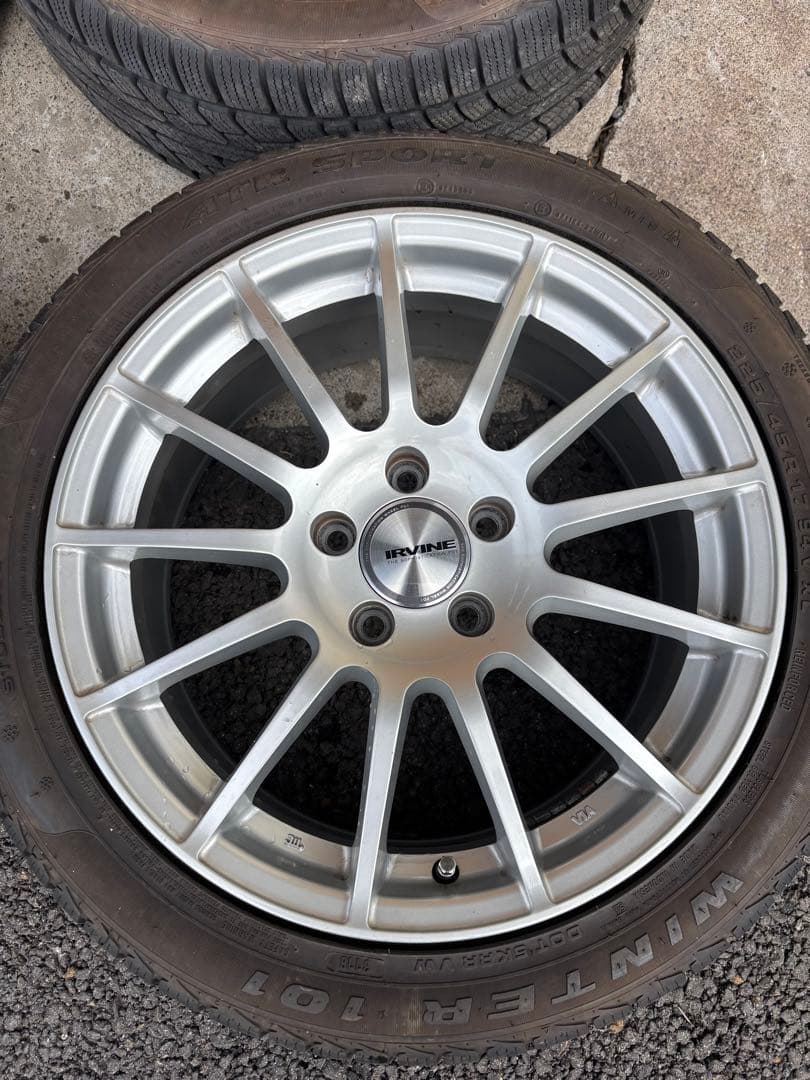 17インチ ホイールセット 4本　メルセデス・ベンツ　Cクラスカブリオレ