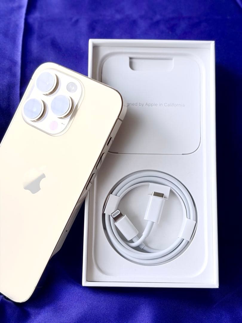 iPhone 14 Pro ゴールド 256GB SIMフリー　美品