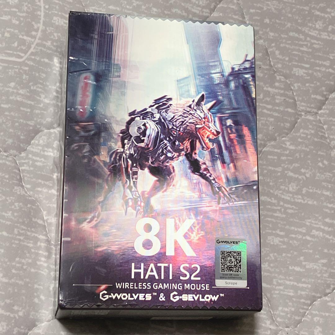 マウス・トラックボール G-WOLVES HTS2 8K WIRELESS Red