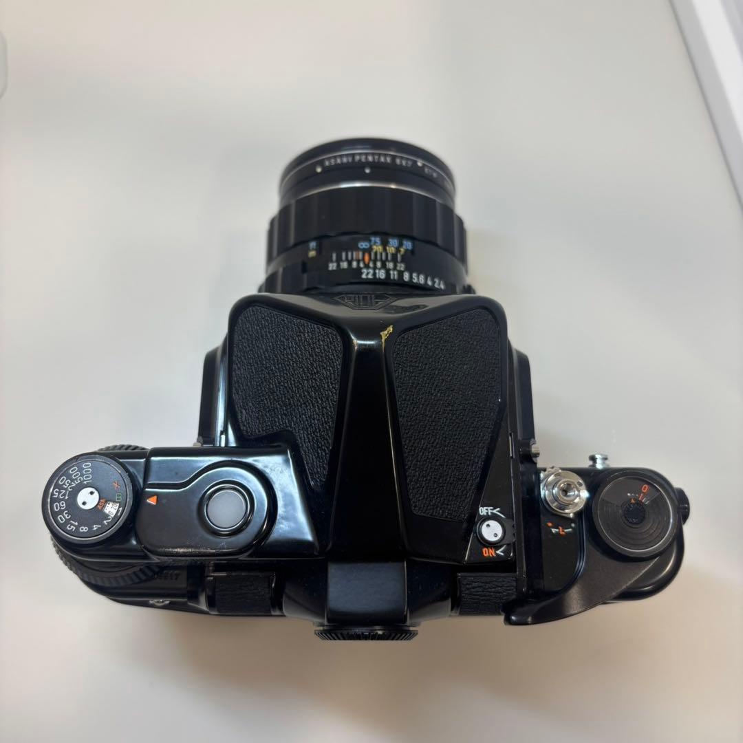 ASAHI PENTAX 6x7 中判フィルムカメラ バケペン