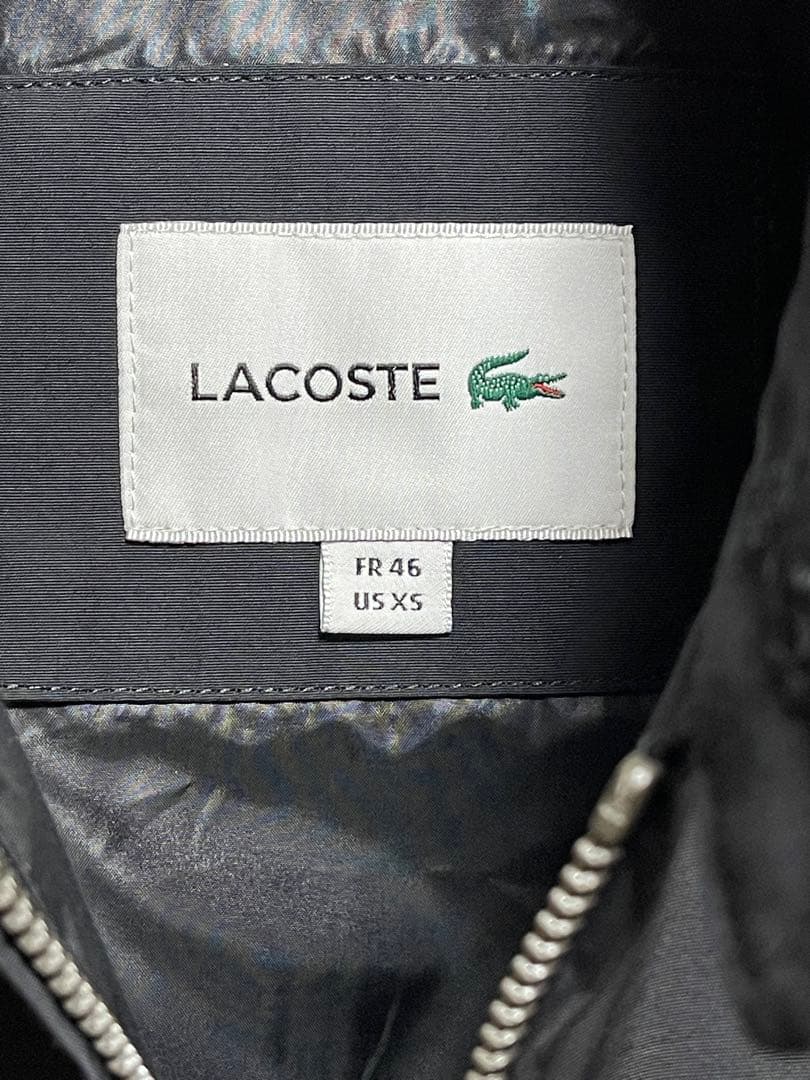 【美品】 LACOSTE ラコステ スイングトップ ブラック