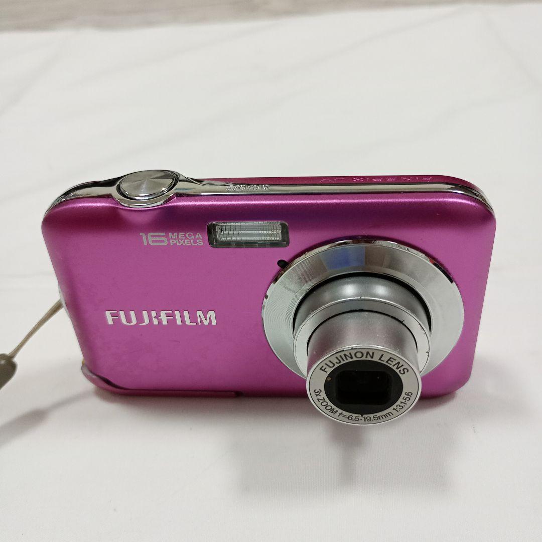 【美品】富士フイルムFUJIFILM FINEPIX JV250デジカメ　ピンク