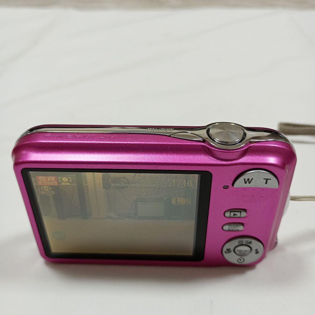 【美品】富士フイルムFUJIFILM FINEPIX JV250デジカメ　ピンク