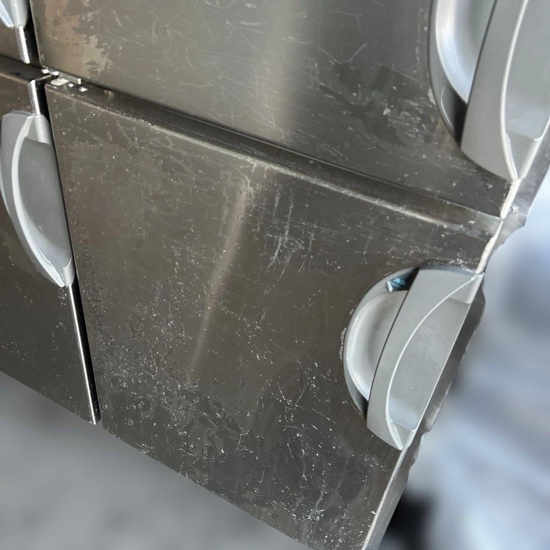 7065 2018年製 100V 縦型 4ドア 業務用冷凍冷蔵庫 2凍2蔵