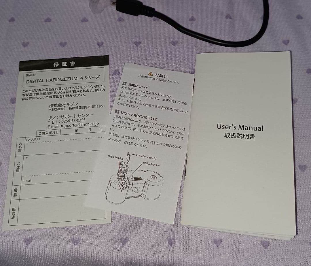 デジタルハリネズミ　4.0　トイデジタルカメラ