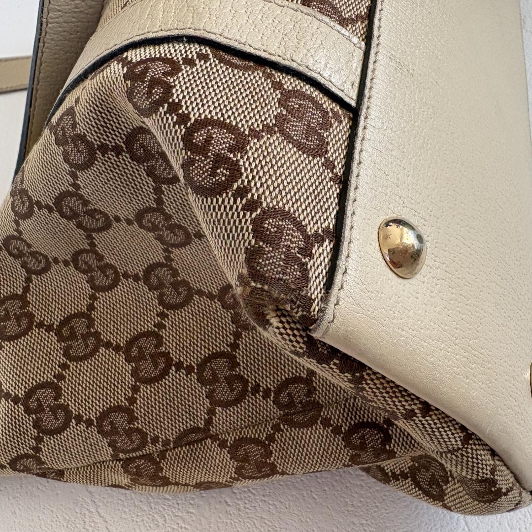 GUCCI グッチ　トートバッグ　アビー　キャンバス　141470