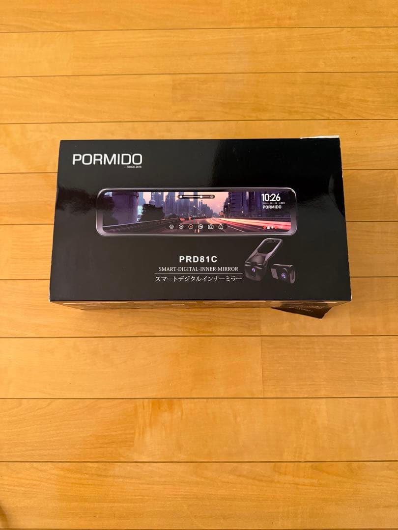 a*i様 PORMIDOAUTOミラー型ドライブレコーダー