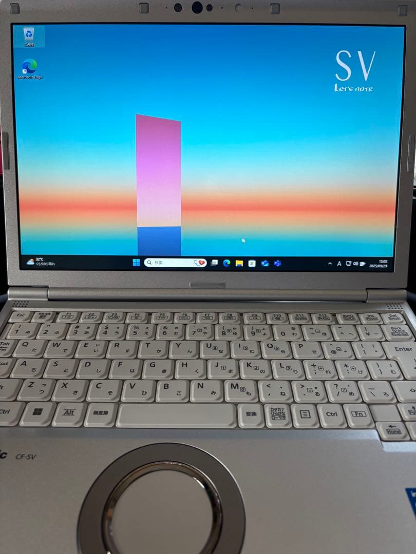 Windowsノート本体 Panasonic CF-SV1 Windows 11 Pro DVD