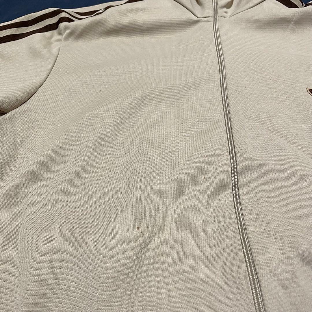 adidas 80s トラックジャケット デサント　ベージュ