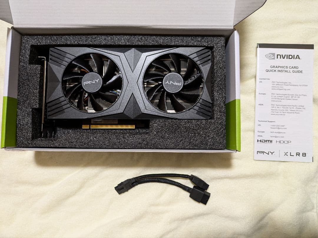 グラフィックボード・グラボ・ビデオカード PNY GeForce RTX 4070 Super 12GB