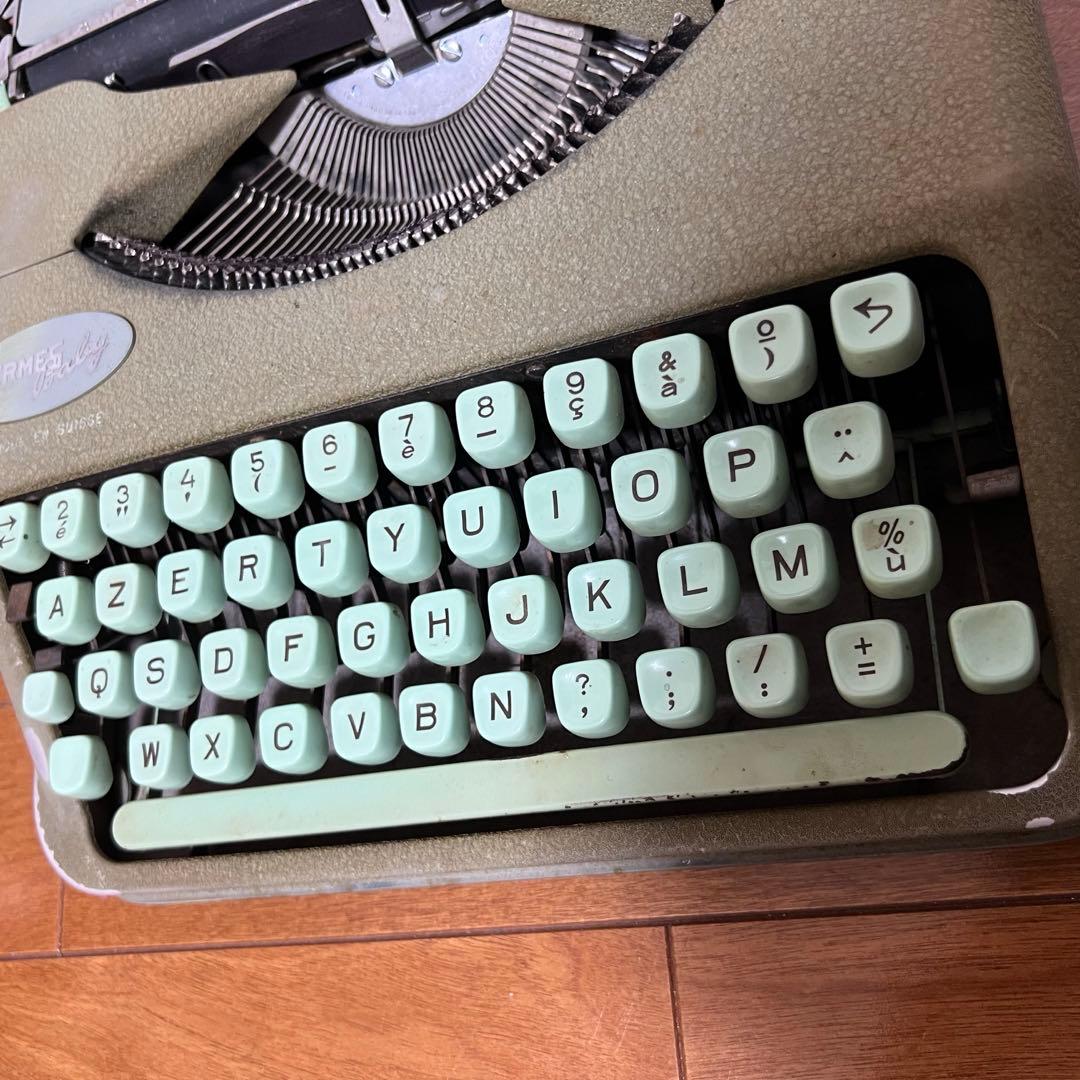 HERMES タイプライター レトロ ヴィンテージ アンティーク　スイス製