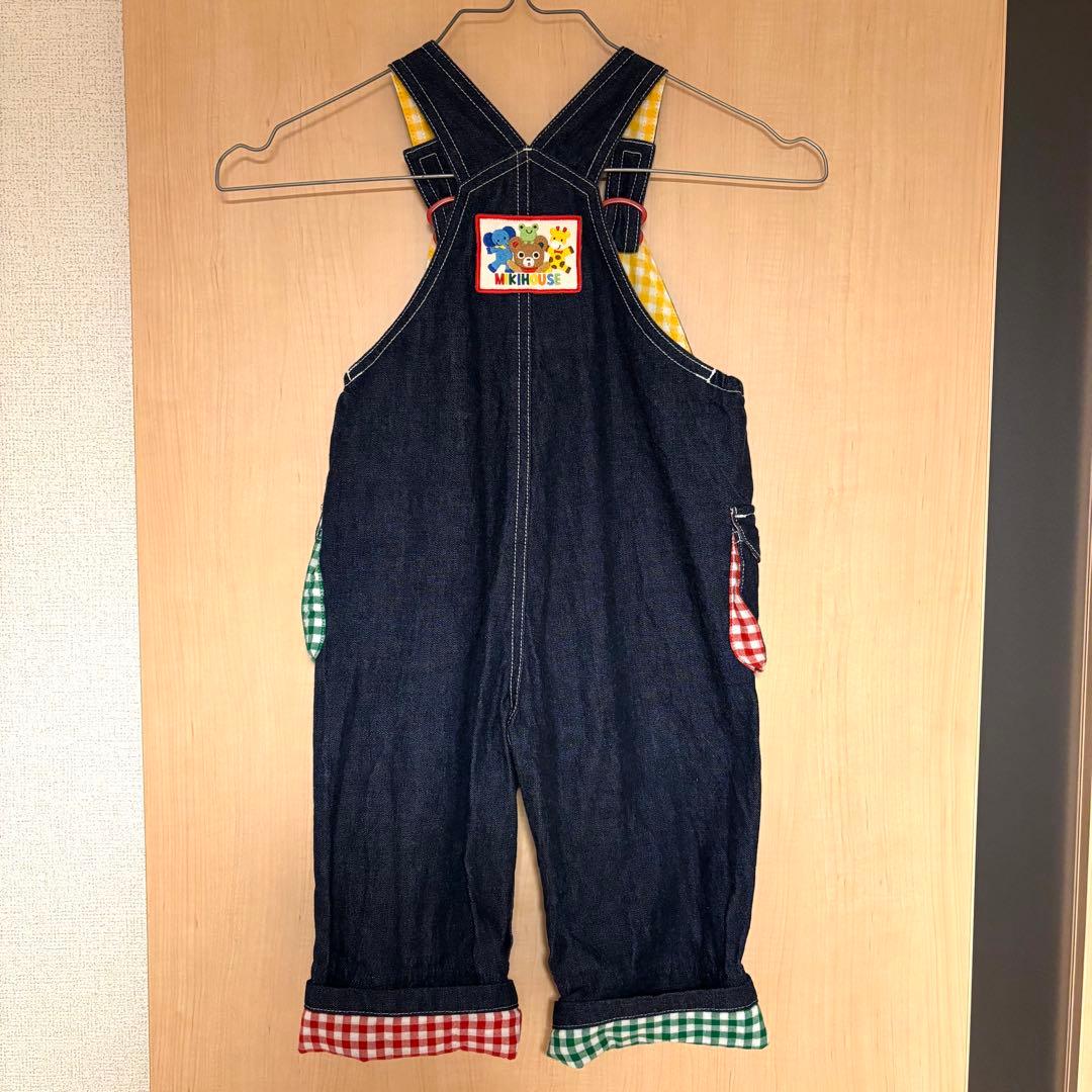 ミキハウス デニムオーバーオール