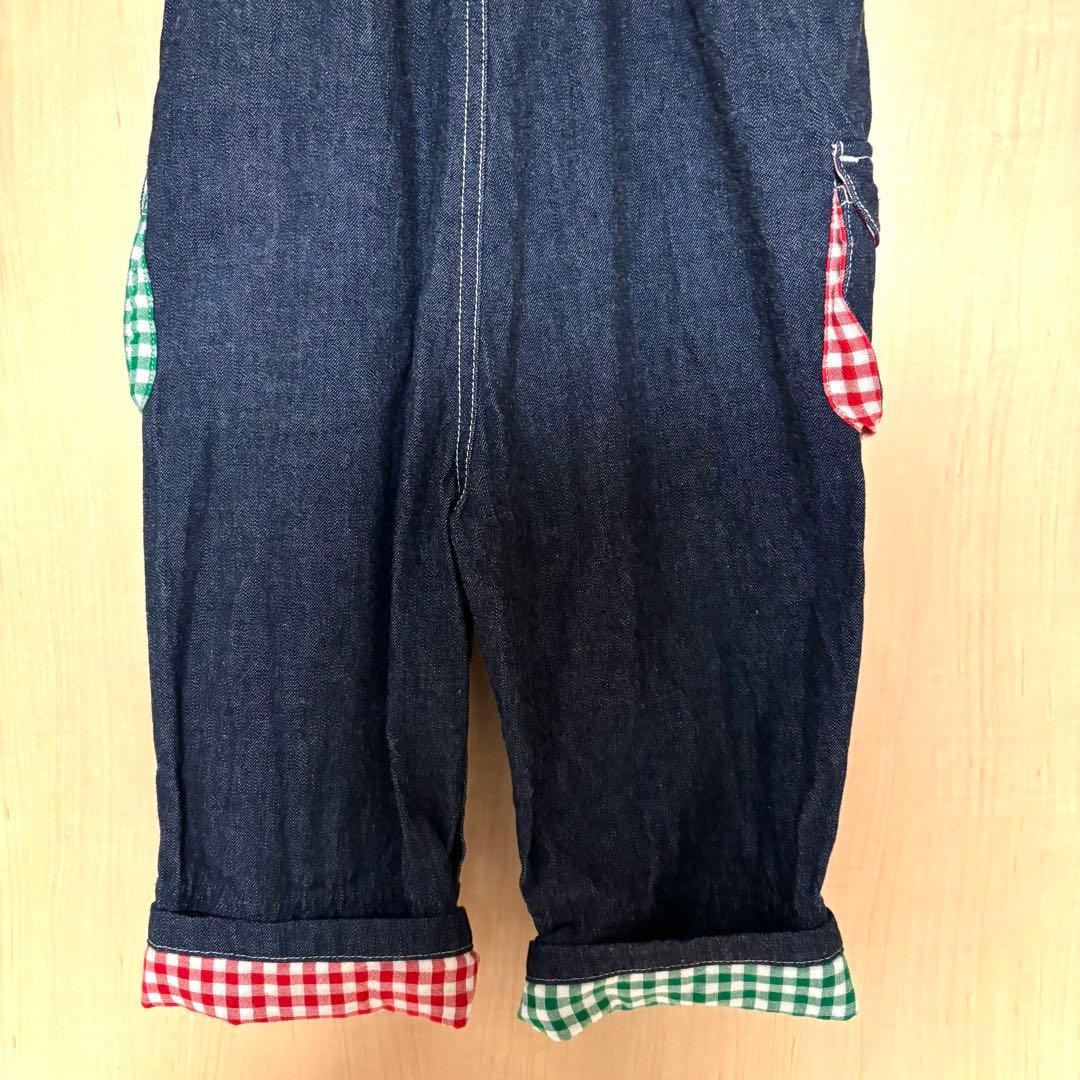 ミキハウス デニムオーバーオール