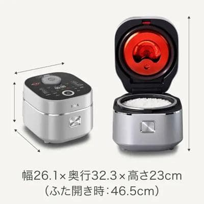 【t-fal最上位モデル】 ザ・ライス 遠赤外線3DIH炊飯器 RK890EJP