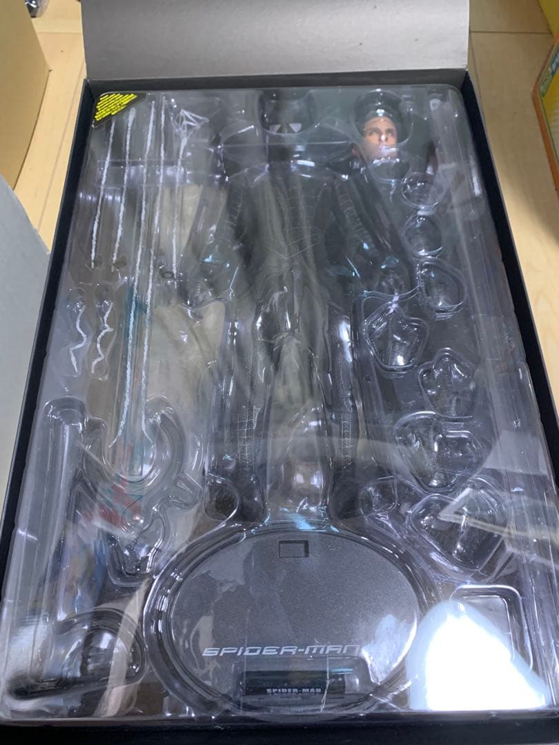 ホットトイズ 1/6　スパイダーマン3 ブラックスーツ　サンドマン付き