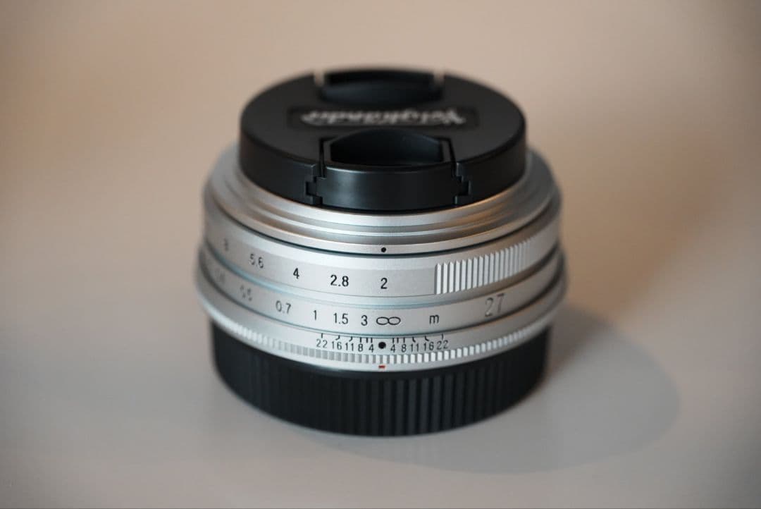 新品 Voigtländer ULTRON 27mm F2 シルバー