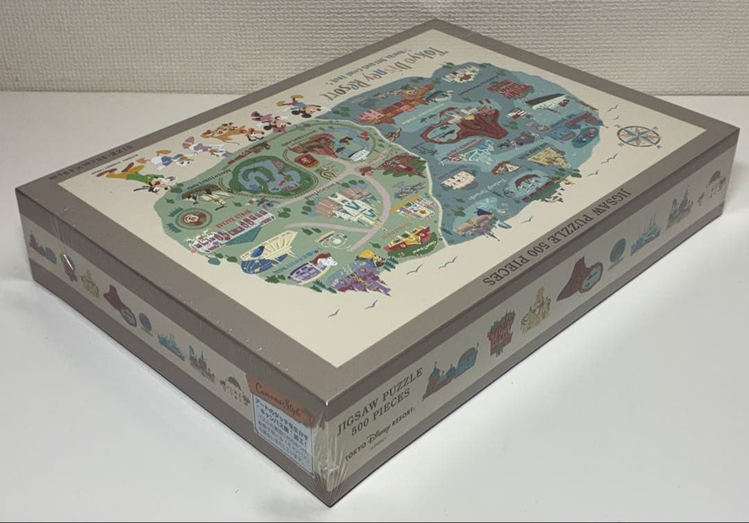 未開封 東京ディズニーリゾート 500ピース パズル パークマップ