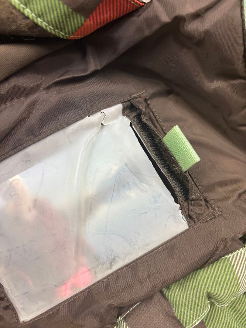 BURTON “ SHELL JACKET”CHECK gorpcore