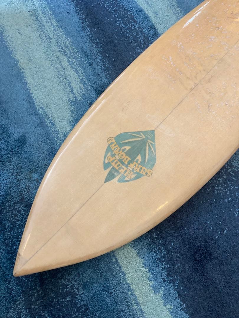 美品　HEMP SURF BOARD ヘンプサーフボード　麻クロス巻き