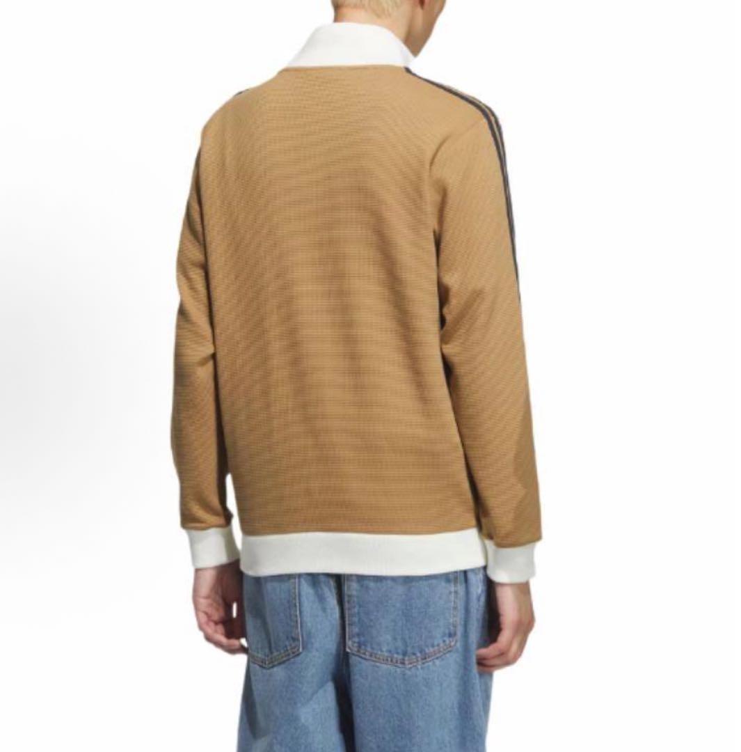 新品M adidas 長袖ジャケット ブラウン　KB8952