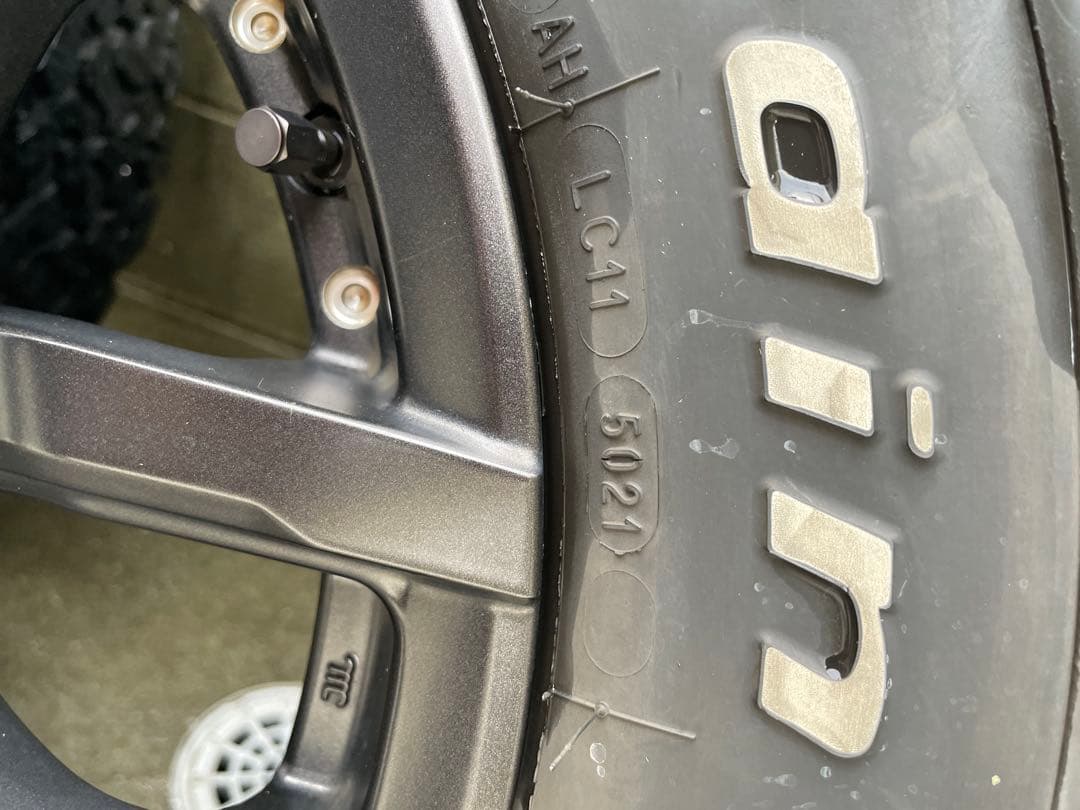 【送料込み、スペア付】タイヤホイールセット BFGoodrich / RAYS