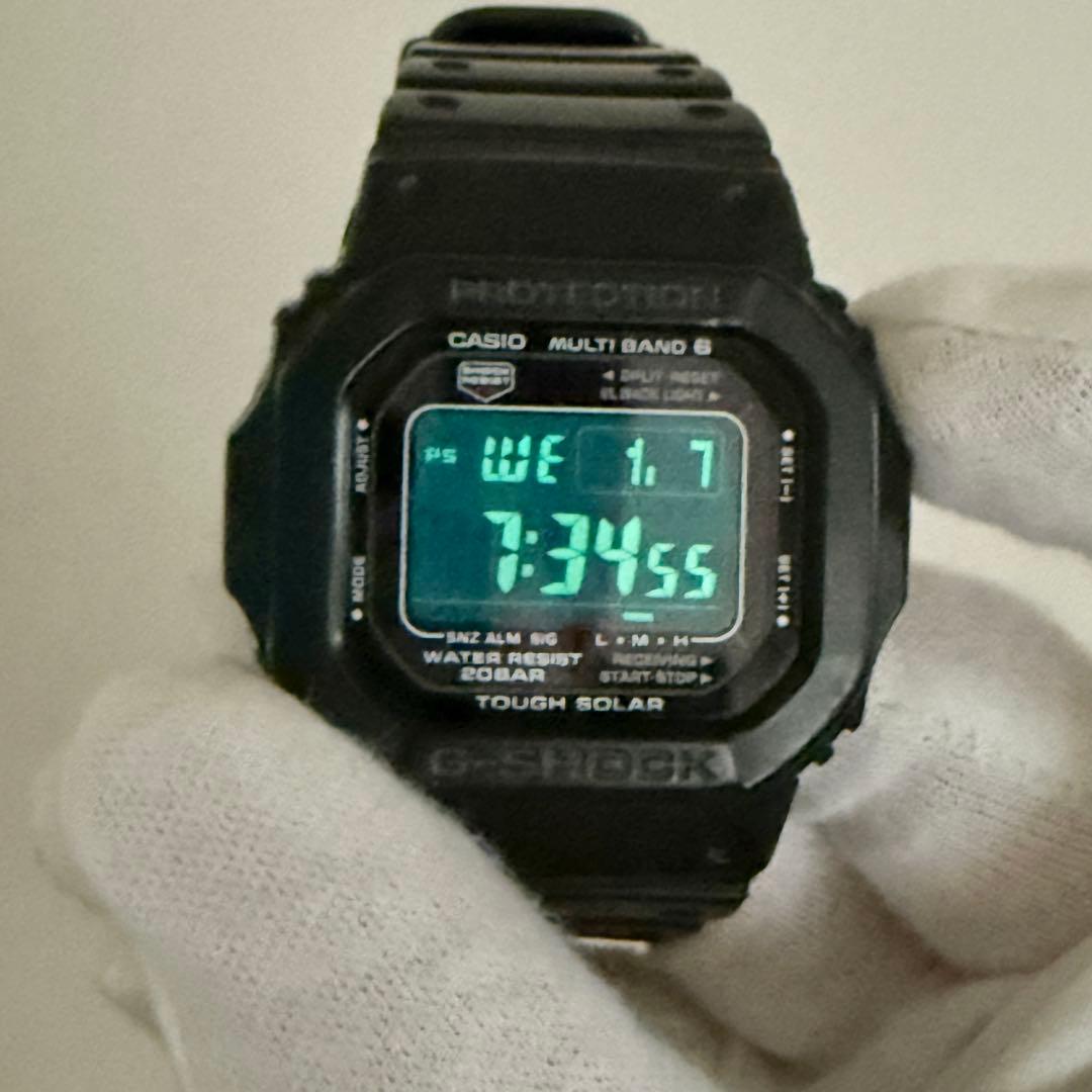 【美品】CASIO G-SHOCK GW-M5610 電波ソーラー