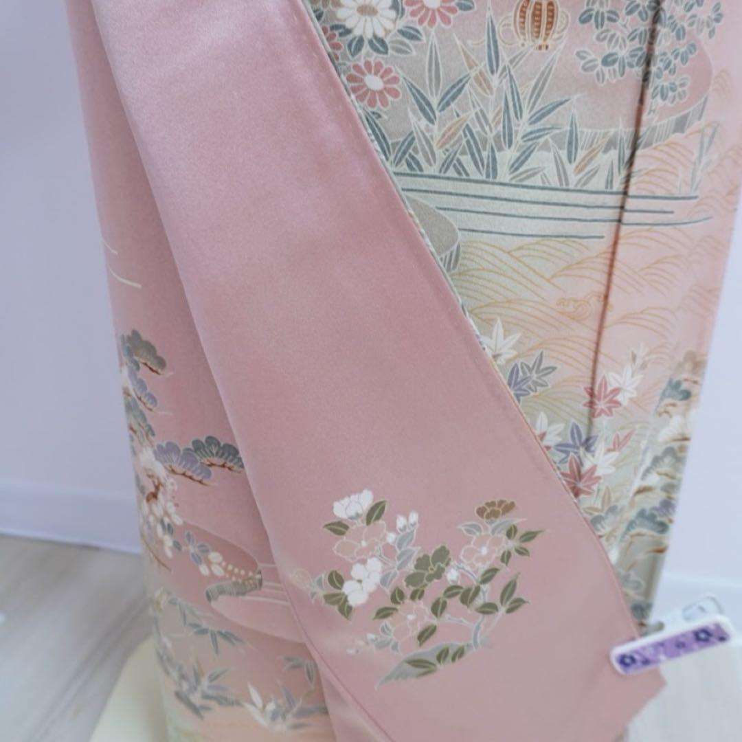 訪問着4点フルセット411 A七五三 お宮参り 卒業式　入学式　結婚式　未着用品