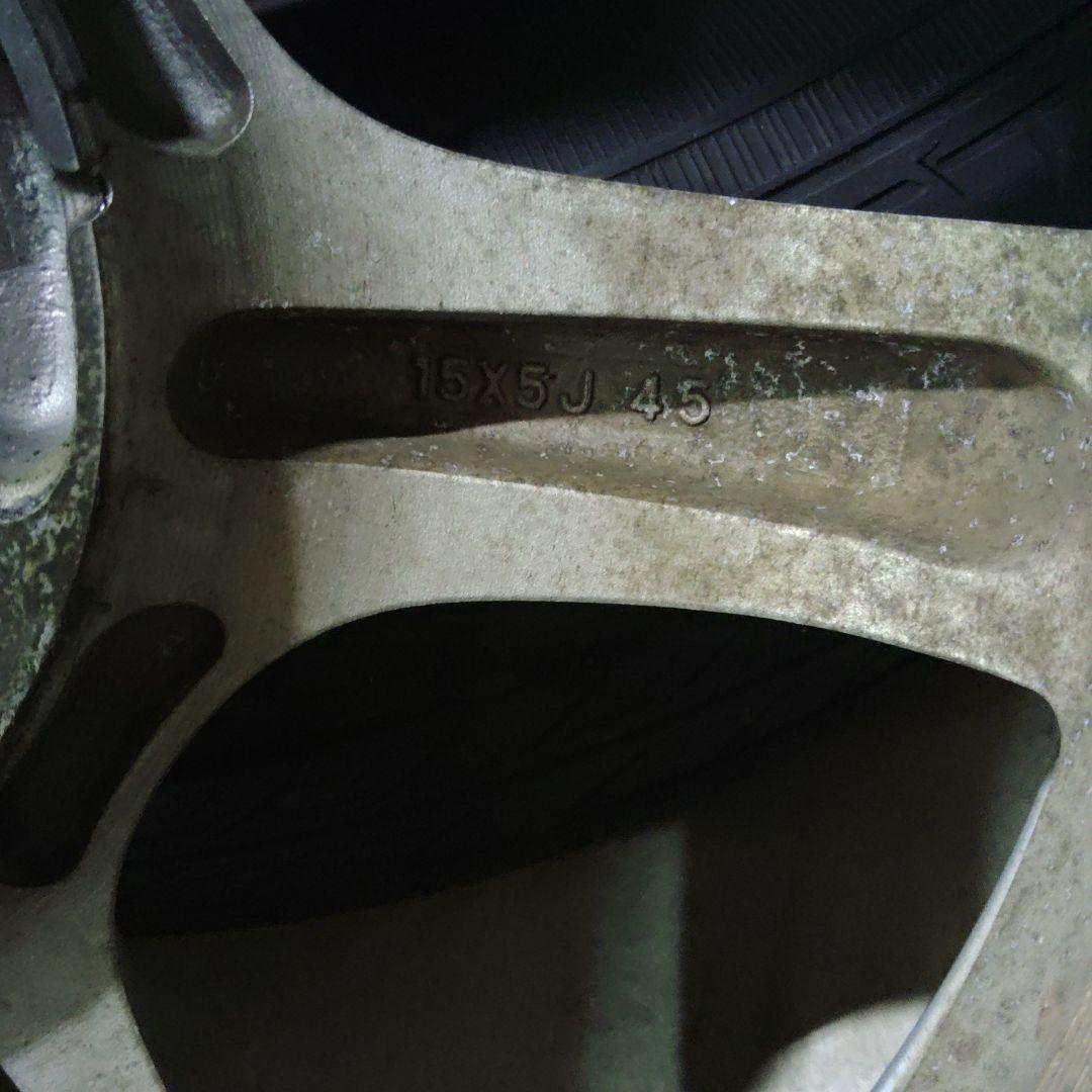 k*z様 10プリウス純正ホイール　軽量15インチ 本スポークホイール