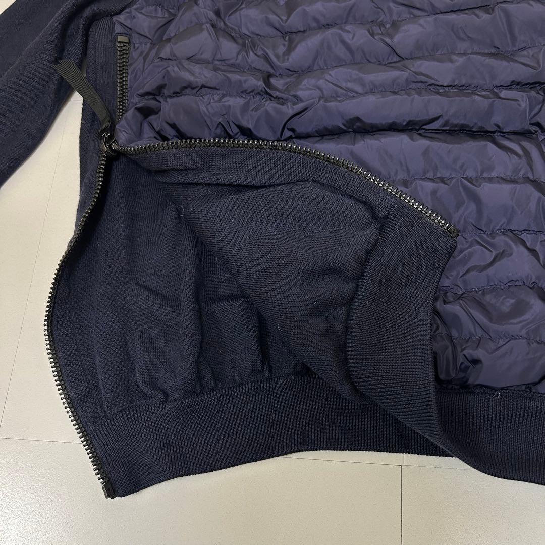 美品 ✨ カナダグース ダウンニット 6992MB 切り替え ブラックレーベル