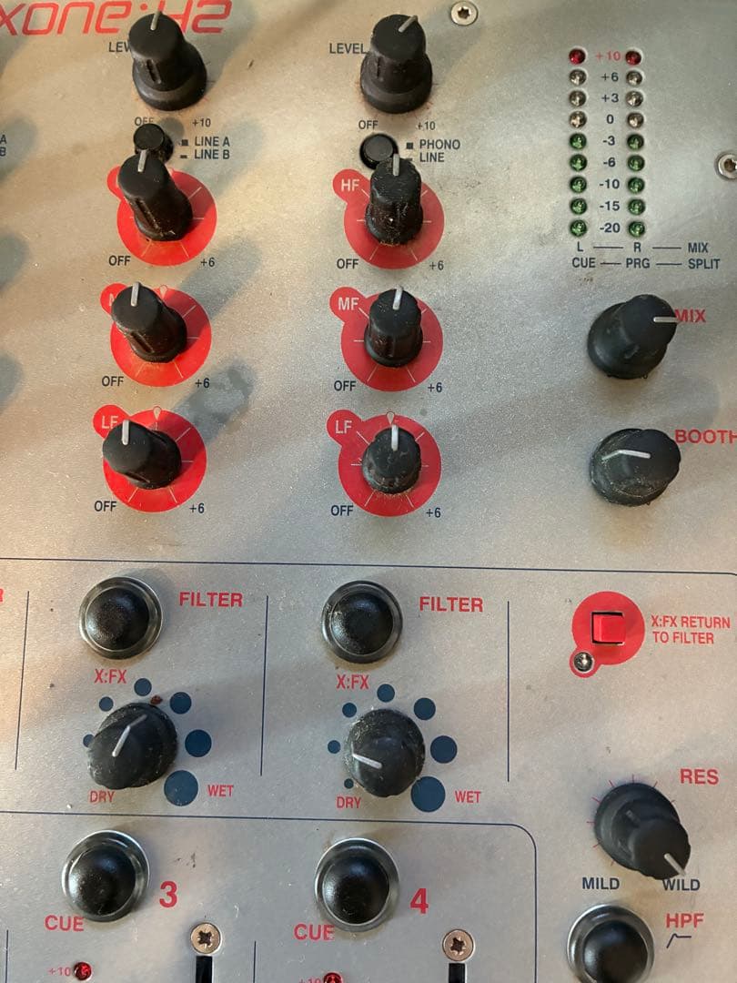 XONE 42 ALLEN&HEATH 中古 OYAIDE電源ケーブル付