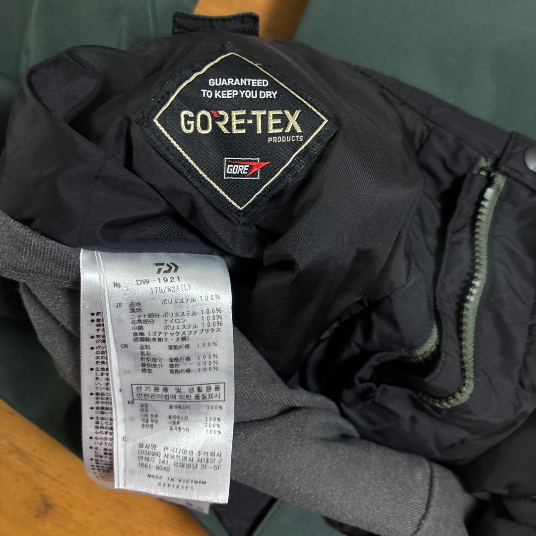 ダイワ　ゴアテックス ウェア　dw 1921