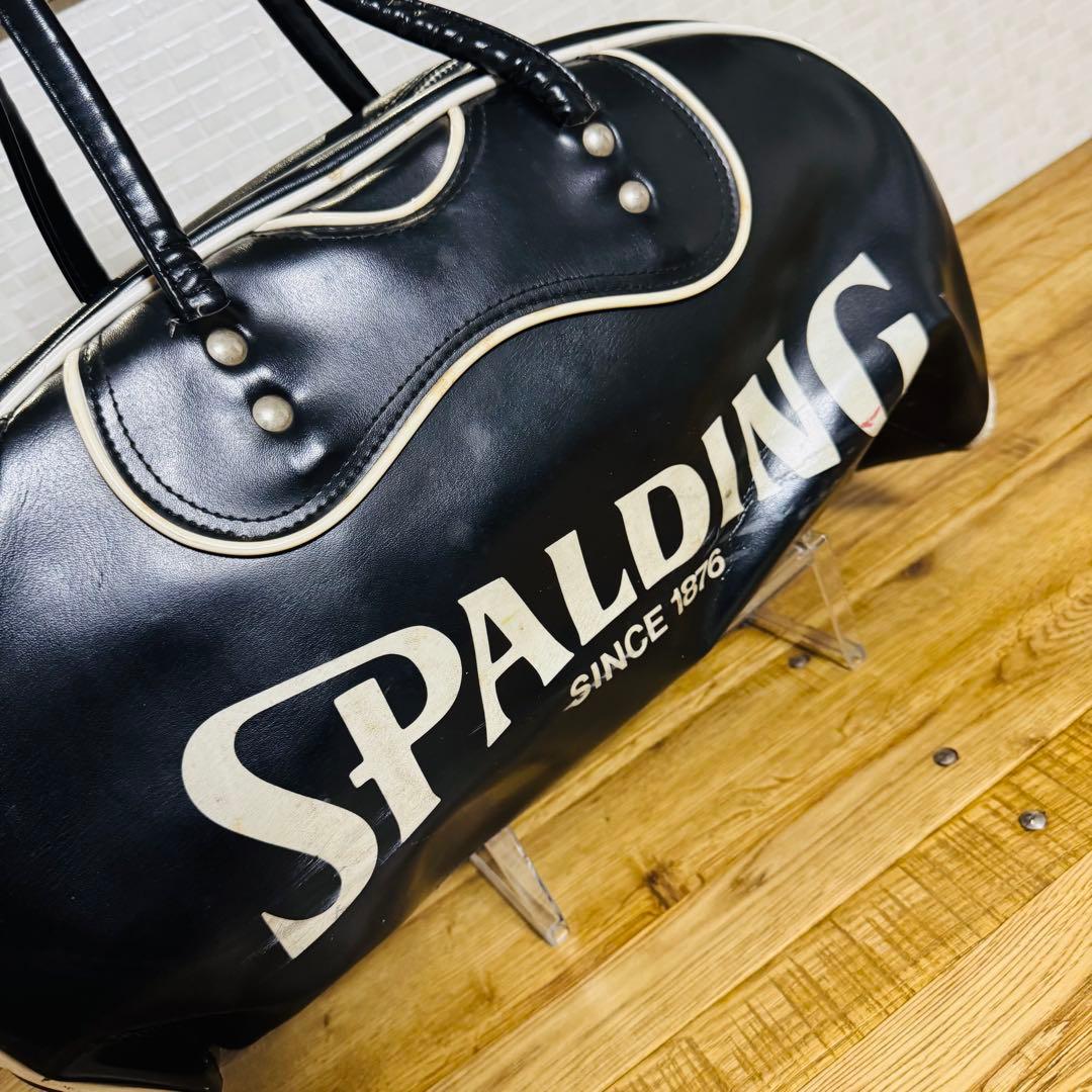 【昭和レトロ✨️】70年代SPALDING ヴィンテージ スポーツボストンバッグ