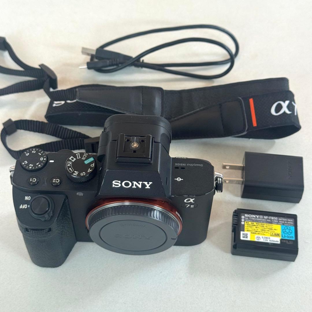 【シャッター数1万枚程度】Sony α7 II ミラーレス一眼カメラ