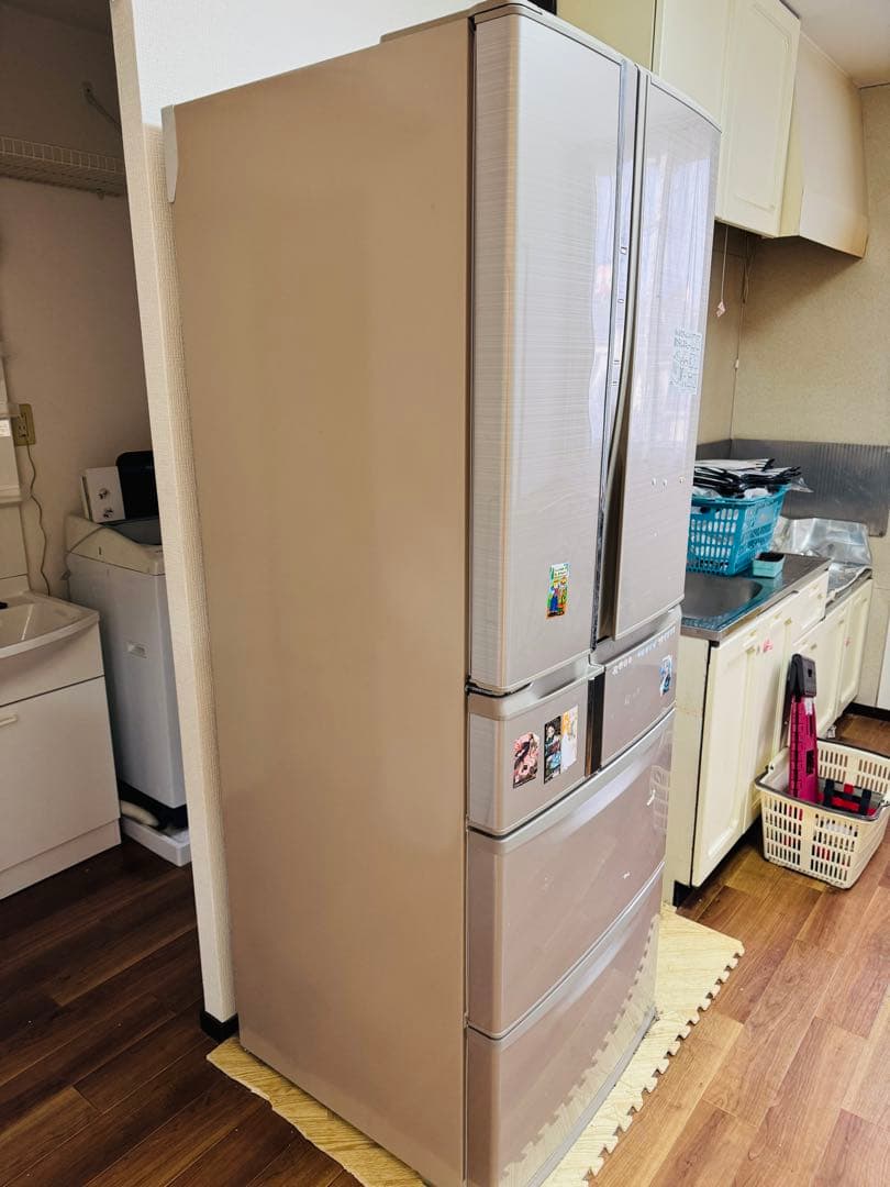 福岡発 三菱MITSUBISHI 冷凍　冷蔵庫 465L 6ドア 大容量　動作品