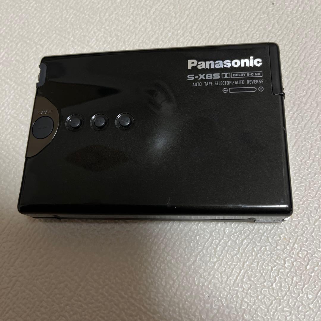 Panasonic RQ-S65 ポータブルカセットプレーヤー ブラックジャンク