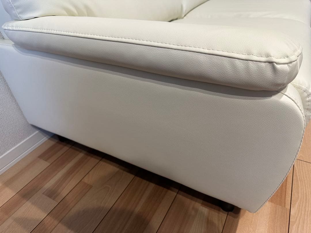 【ちはる】2人用ソファ　傷・汚れに強い合成皮革　Nシード ソファ