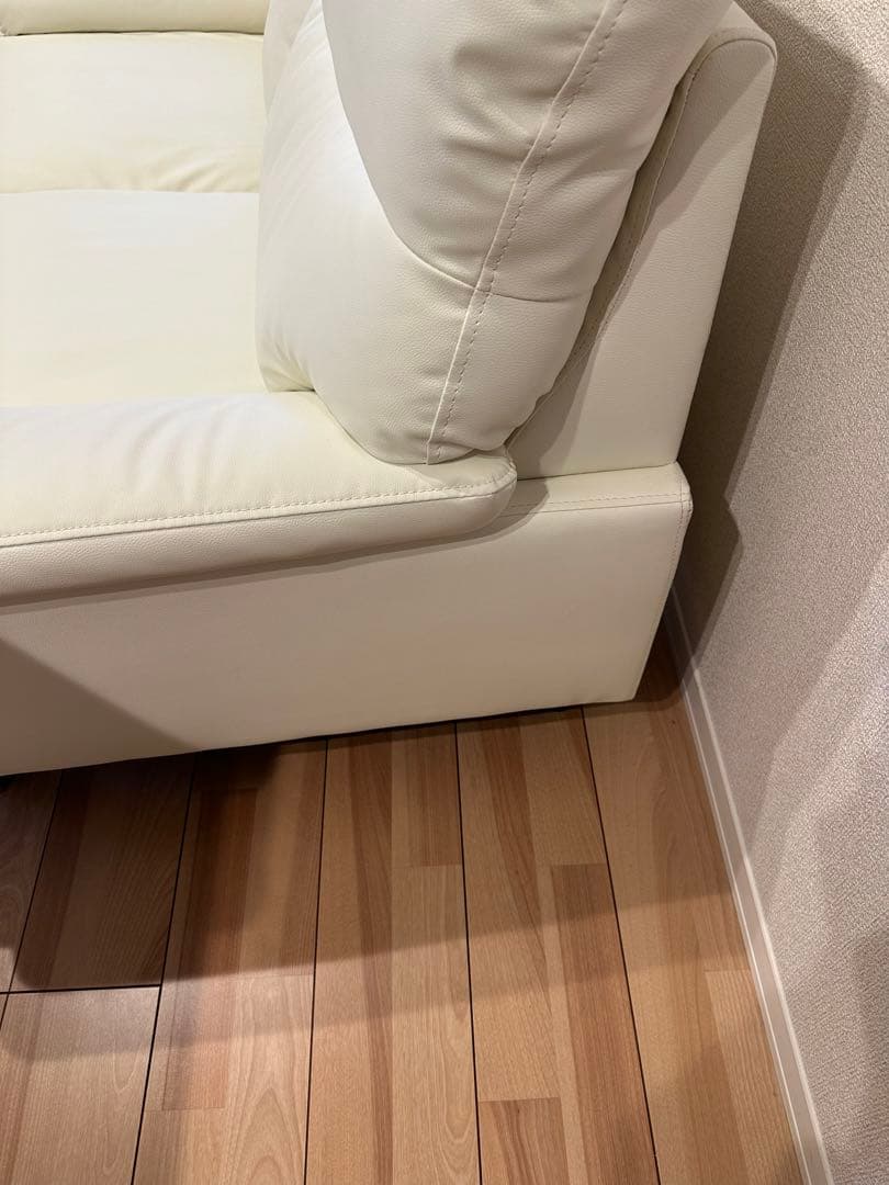 【ちはる】2人用ソファ　傷・汚れに強い合成皮革　Nシード ソファ