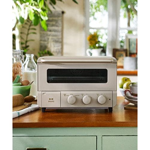 ★未開封品★ブルーノ スチーム＆ベイクトースター ホワイト BOE067-WH