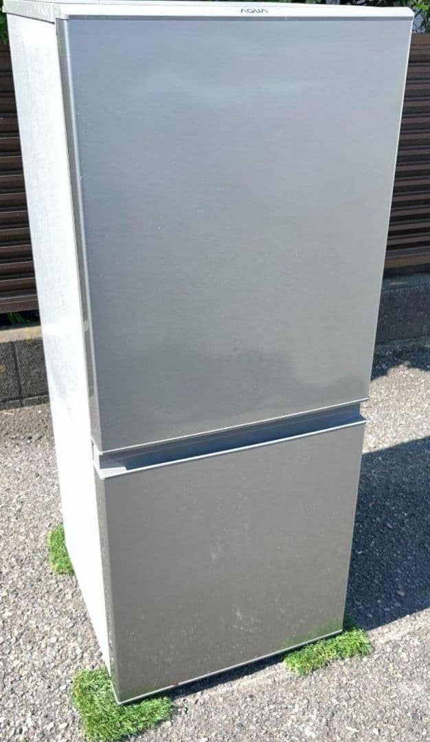 特価アクア冷凍冷蔵庫126L横縞模様LED照明省エネ設計自動霜取り機能付19年製