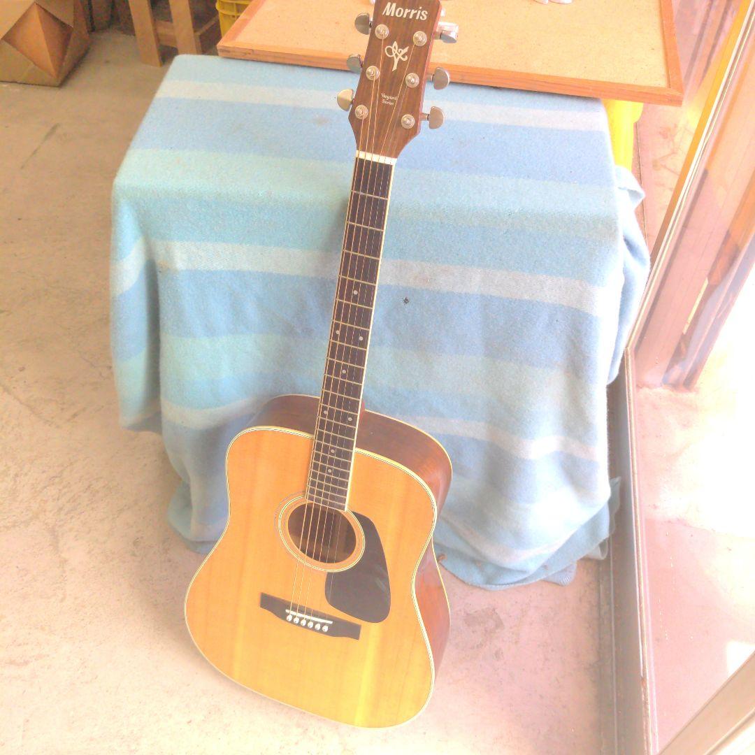 アコースティックギター モーリスMV-701 スプルースボディ ケース付き